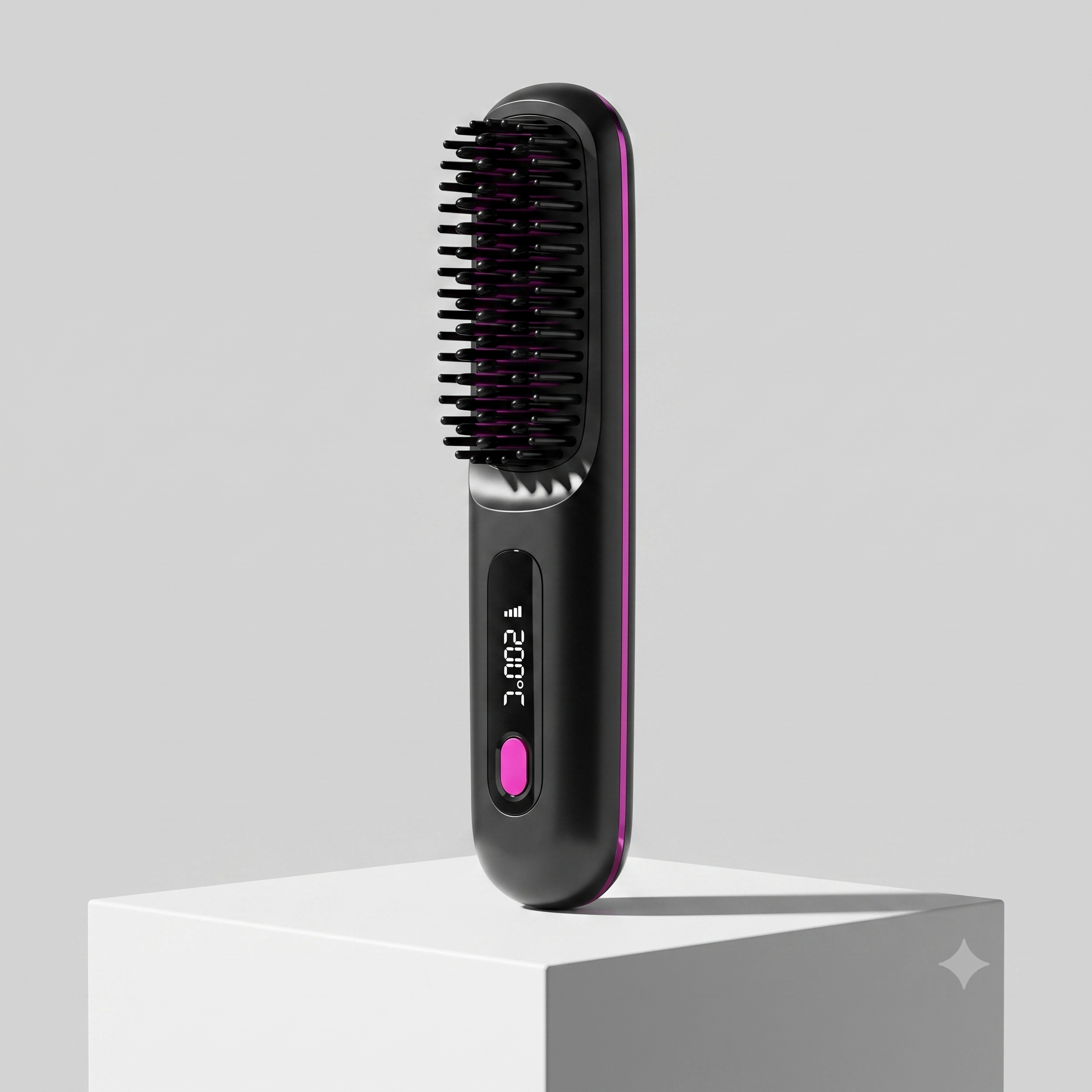 HAALO — La PREMIÈRE Brosse Coiffante pour Cheveux Courts